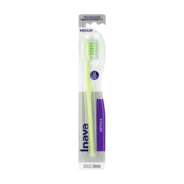 Inava Ortho X - brosse à dents orthodontique