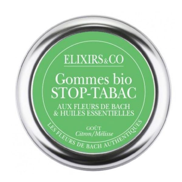 Gommes Stop Tabac Goût Citron Mélisse Bio 45 g