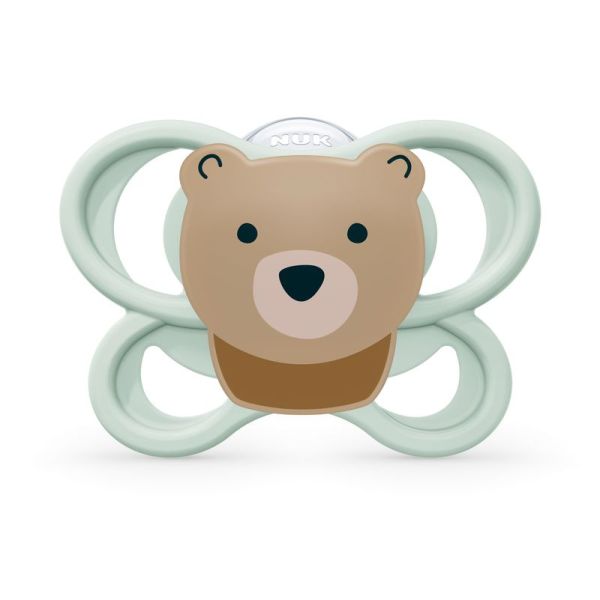 2 Sucettes Perfect Match Air 0-6m Renard/Ours