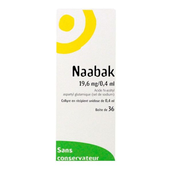 Collyre Naabak 36x0,4ml