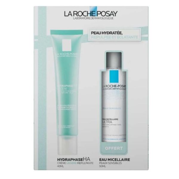 Coffret Hydraphase HA Légère + Eau Micellaire Peaux Sensibles