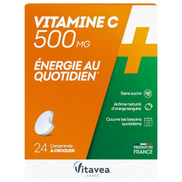 Vitamine C énergie au quotidien Nutrisanté x 24 comprimés