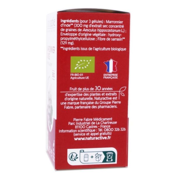 Marronnier d'Inde Bio - 60 gélules