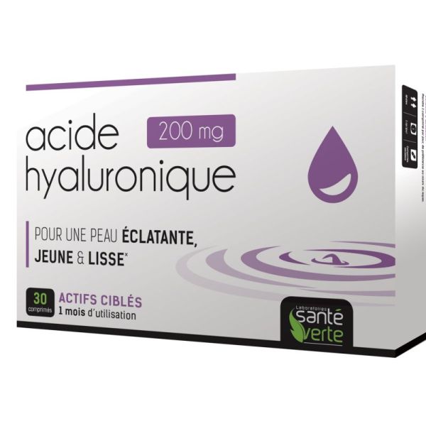Acide Hyaluronique 200 mg - 30 comprimés