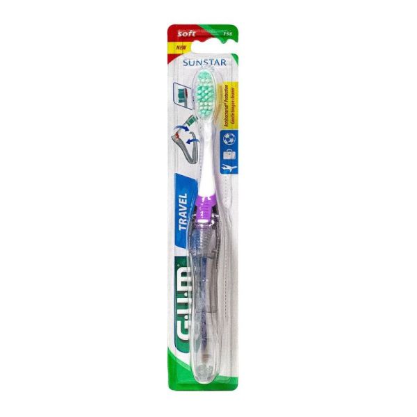 Brosse à dents Voyage Souple Compacte
