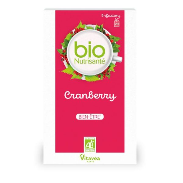 Infusion cranberry bio 20 sachets