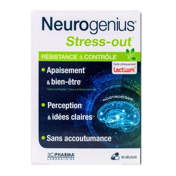 Neurogenius Stress-out - 30 gélules