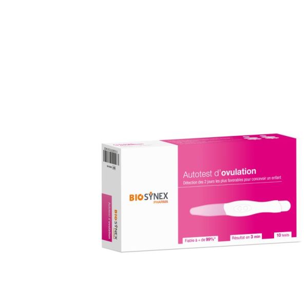 10 tests d'ovulation Biosynex