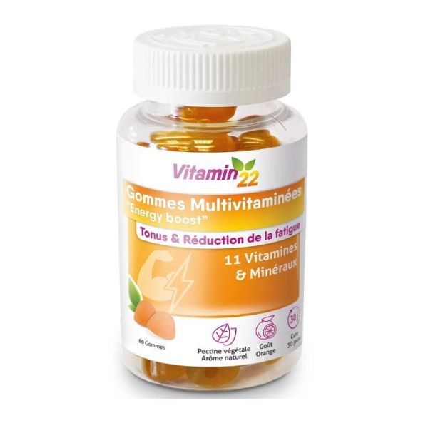 Vitamin'22 Multivitaminé 60 Gummies