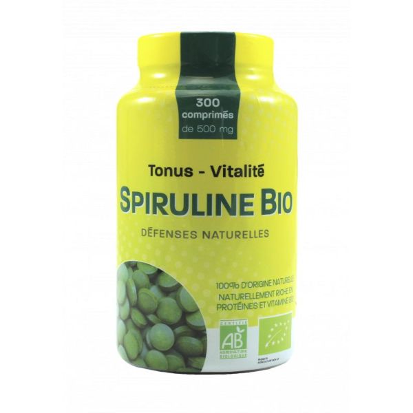 Spiruline 300 comprimés 500mg