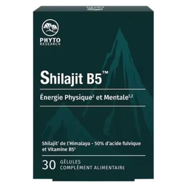 Shilajit B5 30 Gélules