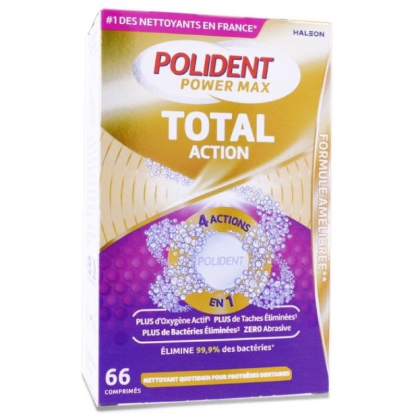 Nettoyant Total Action - 66 comprimés