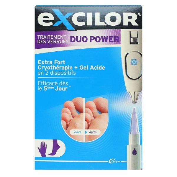 Excilor Traitement des Verrues Duo Power - Mains et Pieds