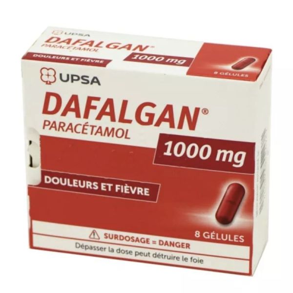 Dafalgan 1000mg Gélule boîte de 8
