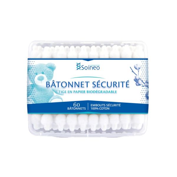 Batônnets de Coton Sécurité x60