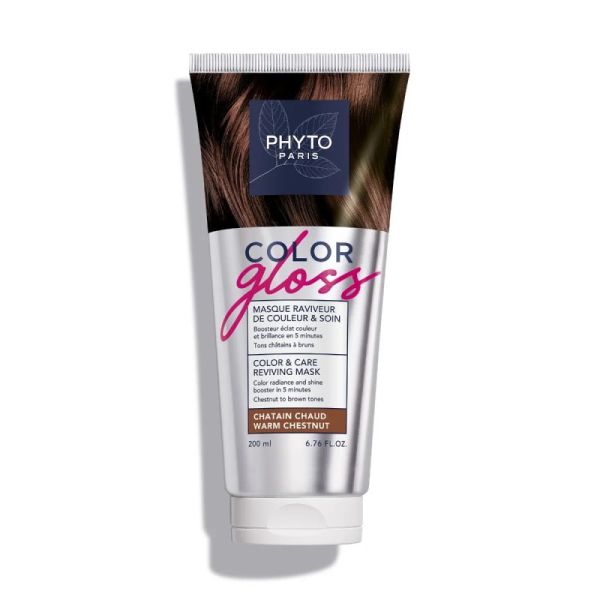 Color Gloss Masque Raviveur de Couleur Châtain Chaud 200 ml