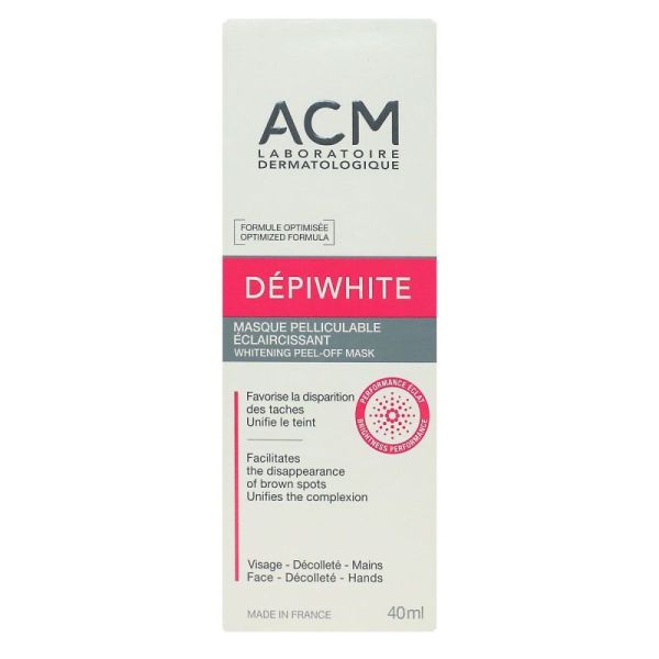 Dépiwhite Masque Pelliculable Eclaircissant 40 ml