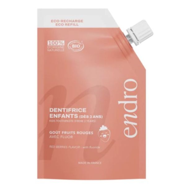 Recharge Dentifrice Enfant Goût Fruits Rouges 350ml