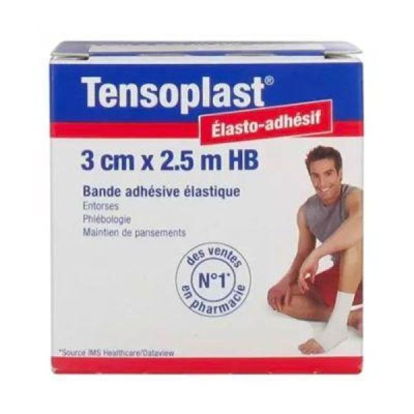 Tensoplast Hb Bde 2.50mx3cm (nfp)