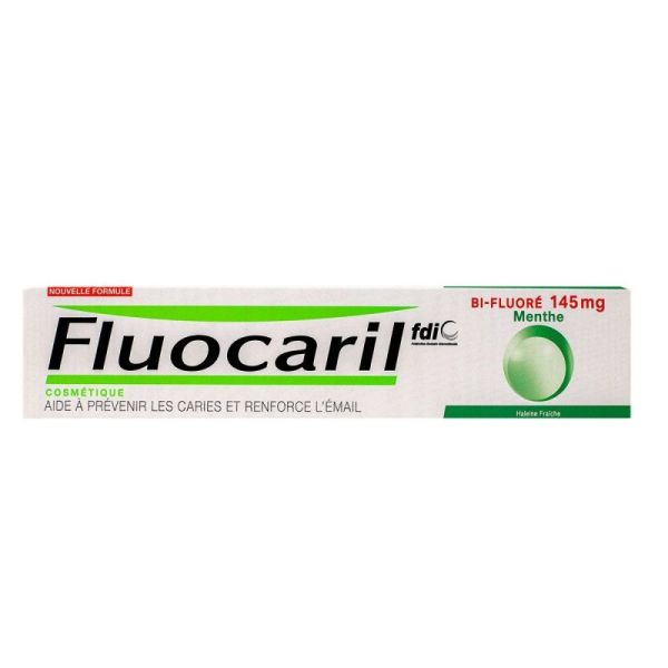 Dentifrice bi-fluoré menthe 145mg 75ml