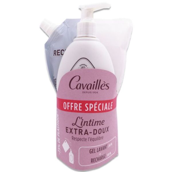 Soin lavant intime extra-doux - recharge 250 ml