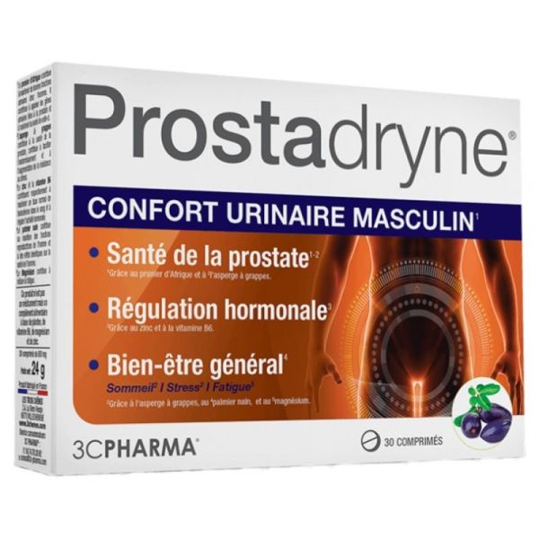 Prostadryne confort urinaire masculin 30 comprimés