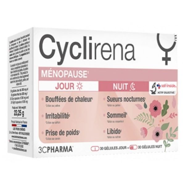 Cyclirena Ménopause 60 Gélules