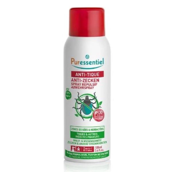 Spray Répulsif Anti-Tique Zones Boisées & Herbacées 100ml