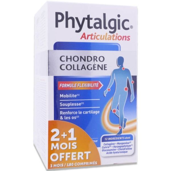 Phytalgic Chondro Collagène - 180 comprimés
