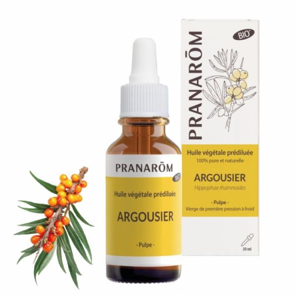 Huile végétal Argousier - Flacon de 30 ml