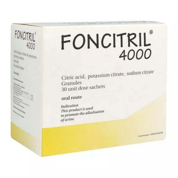 Foncitril 4000 granulés 30 sachets de 10 g