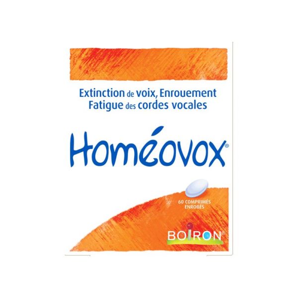 Homeovox 60 comprimés enrobés