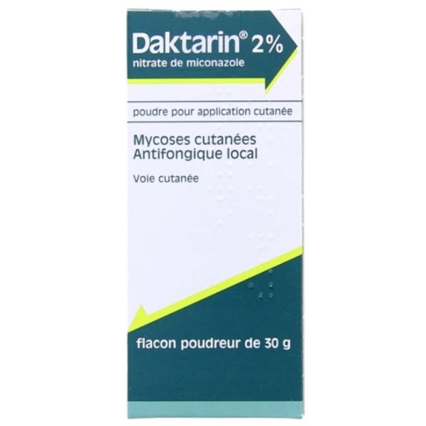 Daktarin 2% poudre 30g