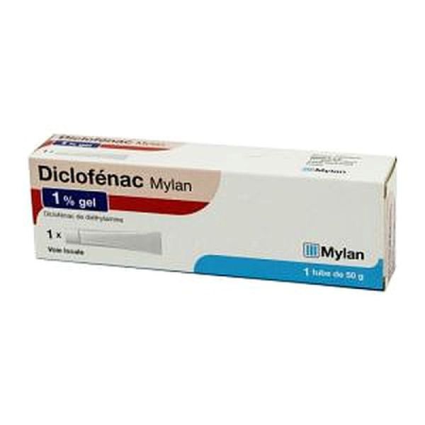 Diclofenac 1 Gel 50g Mylan