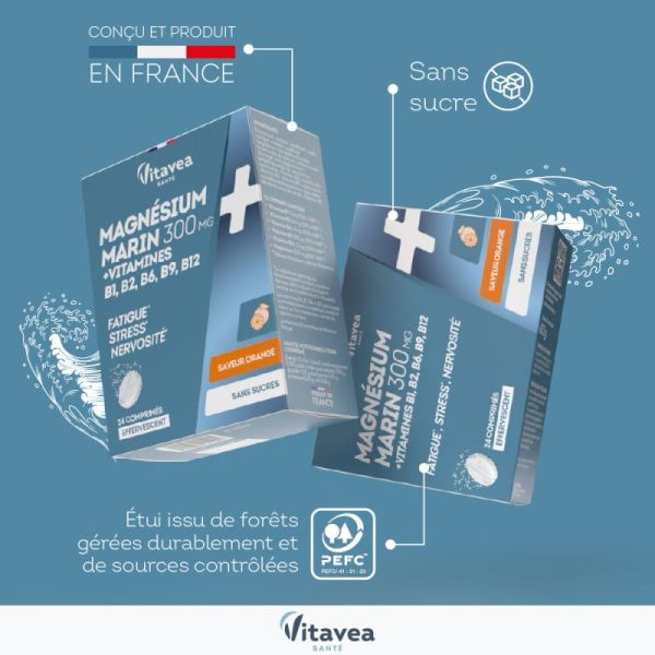 Magnésium & vitamines détente 24 comprimés