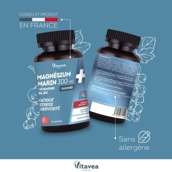 Magnésium 45 Gummies