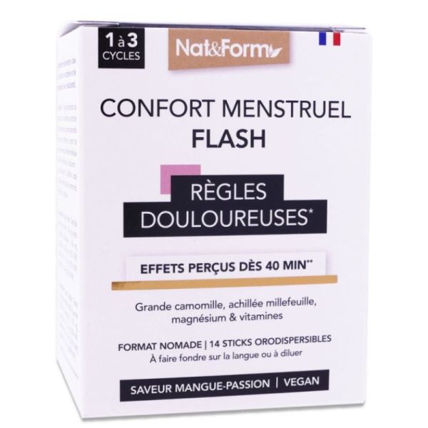 Règles douloureuses - 14 sticks