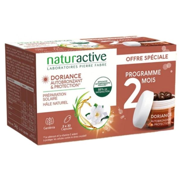 Doriance Autobronzant & Protection - 2x30 capsules