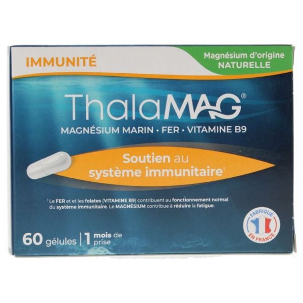 Magnésium marin forme physique & mentale 60 gélules