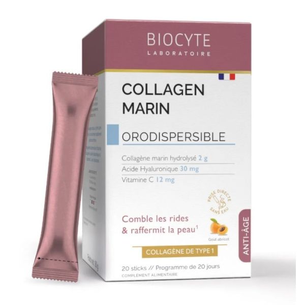 Biocyte Collagen Marin Orodisp Sticks 20