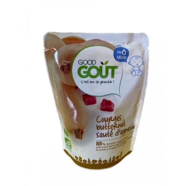 Good Gout Courge Butternut Saute Agn 190g