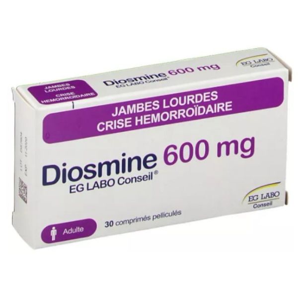 Diosmine 600 mg Comprimés x 30