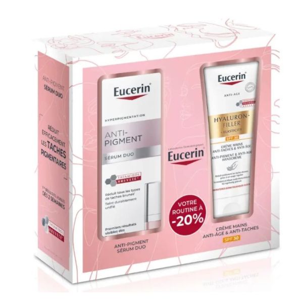 Duo Sérum Anti-Pigment + Crème Mains Anti-Taches SPF 30 Boîte 105 ml