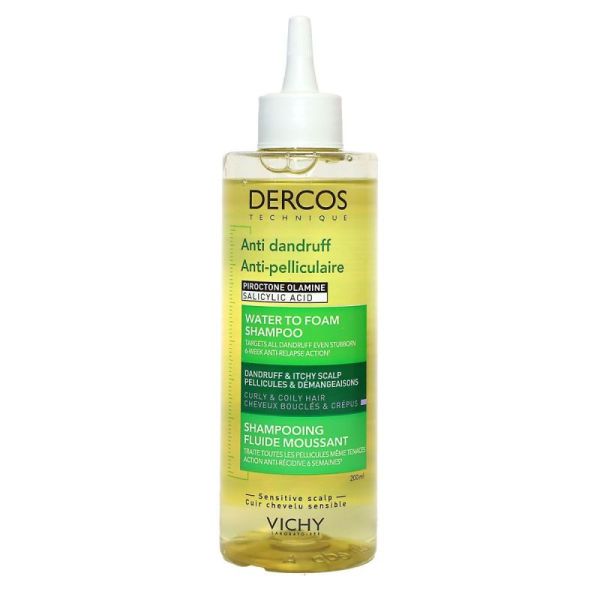 Dercos Shampooing Fluide Moussant Anti-pelliculaire 200ml