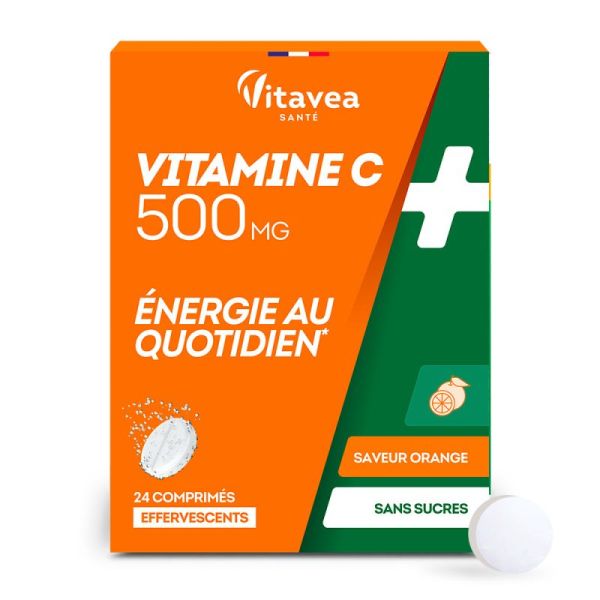 Vitamine C 500mg énergie au quotidien 24 comprimés