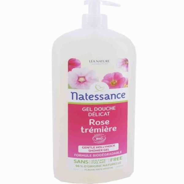 Bio Gel douche Rose trémière 1 L