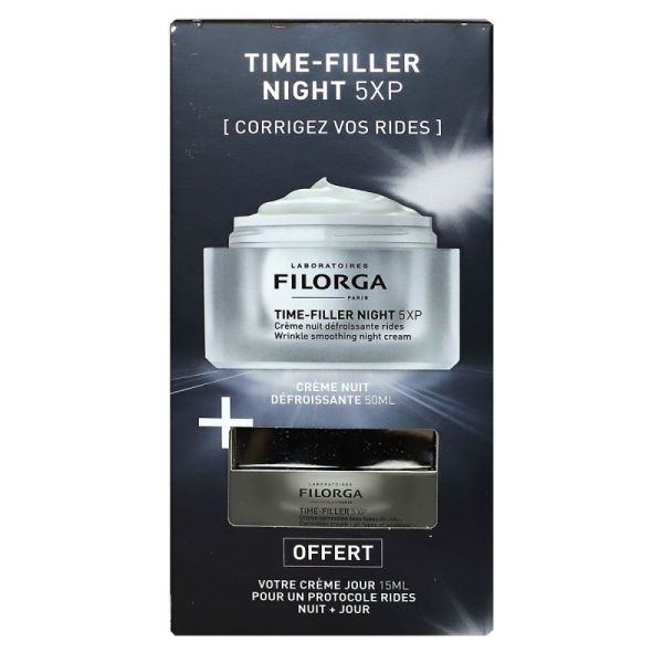 Duo Time Filler Night Coffret soin de nuit anti-rides