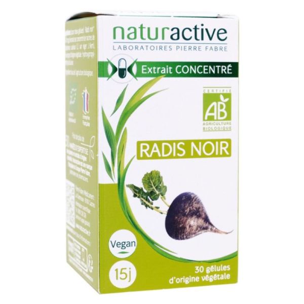 Radis noir Bio - 30 gélules