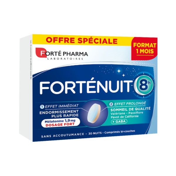 Forté Nuit 8h 30 Comprimés Offre Spéciale