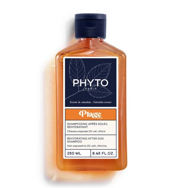 Plage Shampoing Après-soleil Réhydratant Cheveux exposés UV Sel et Chlore 250ml